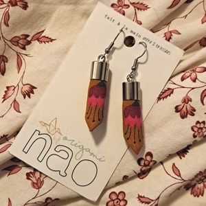 Nao Origami earrings